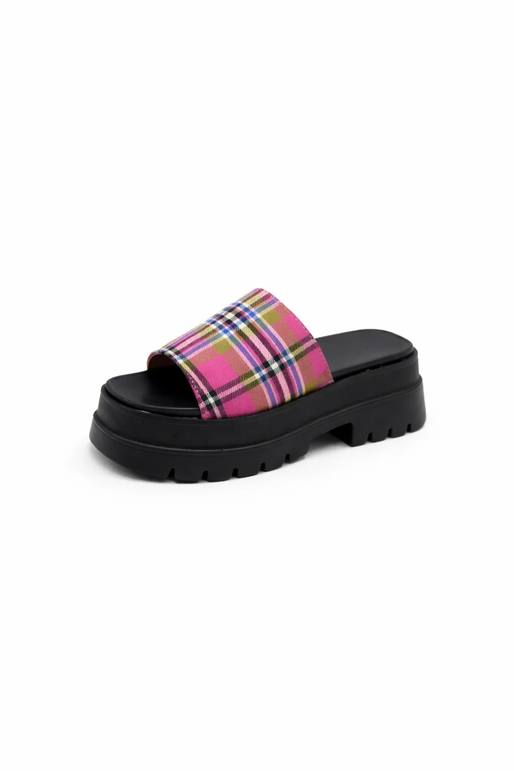 Boho Plaid Platform - Image 5