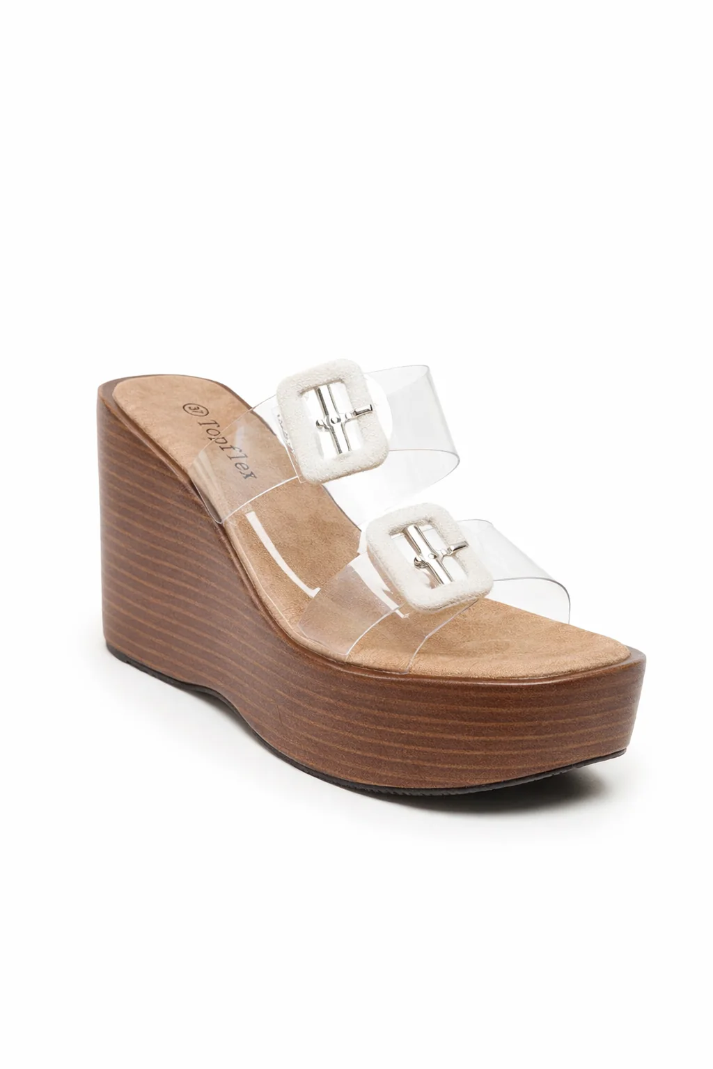 Crystal Buckle Wedge - Image 4
