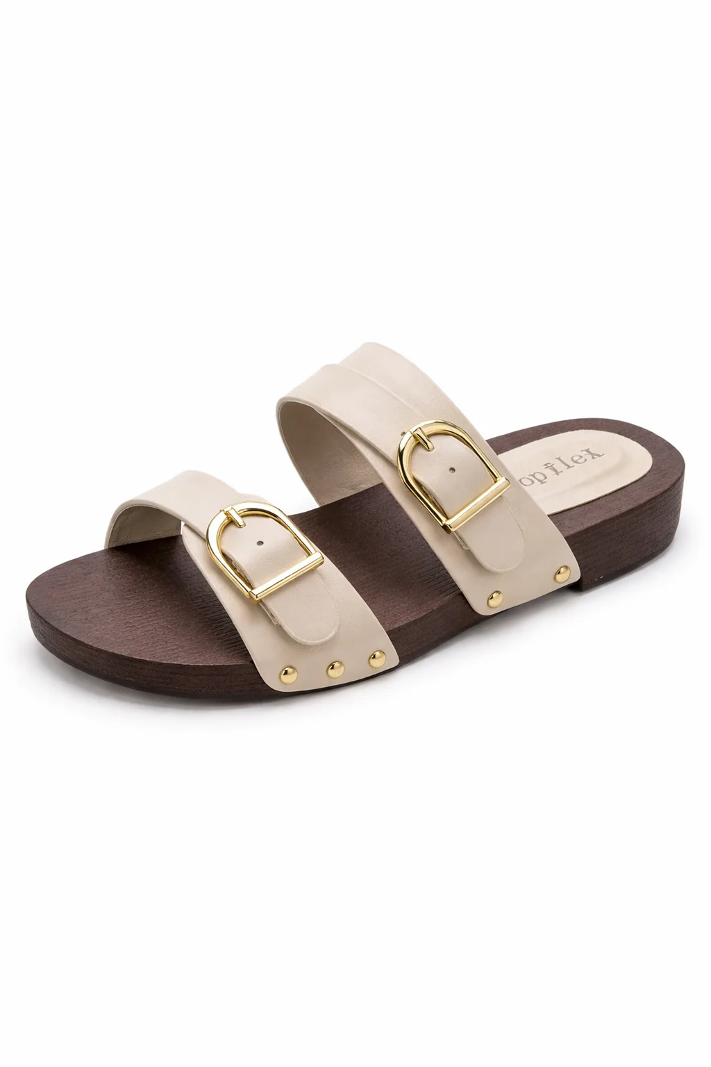 Golden Buckle Slides - Image 3