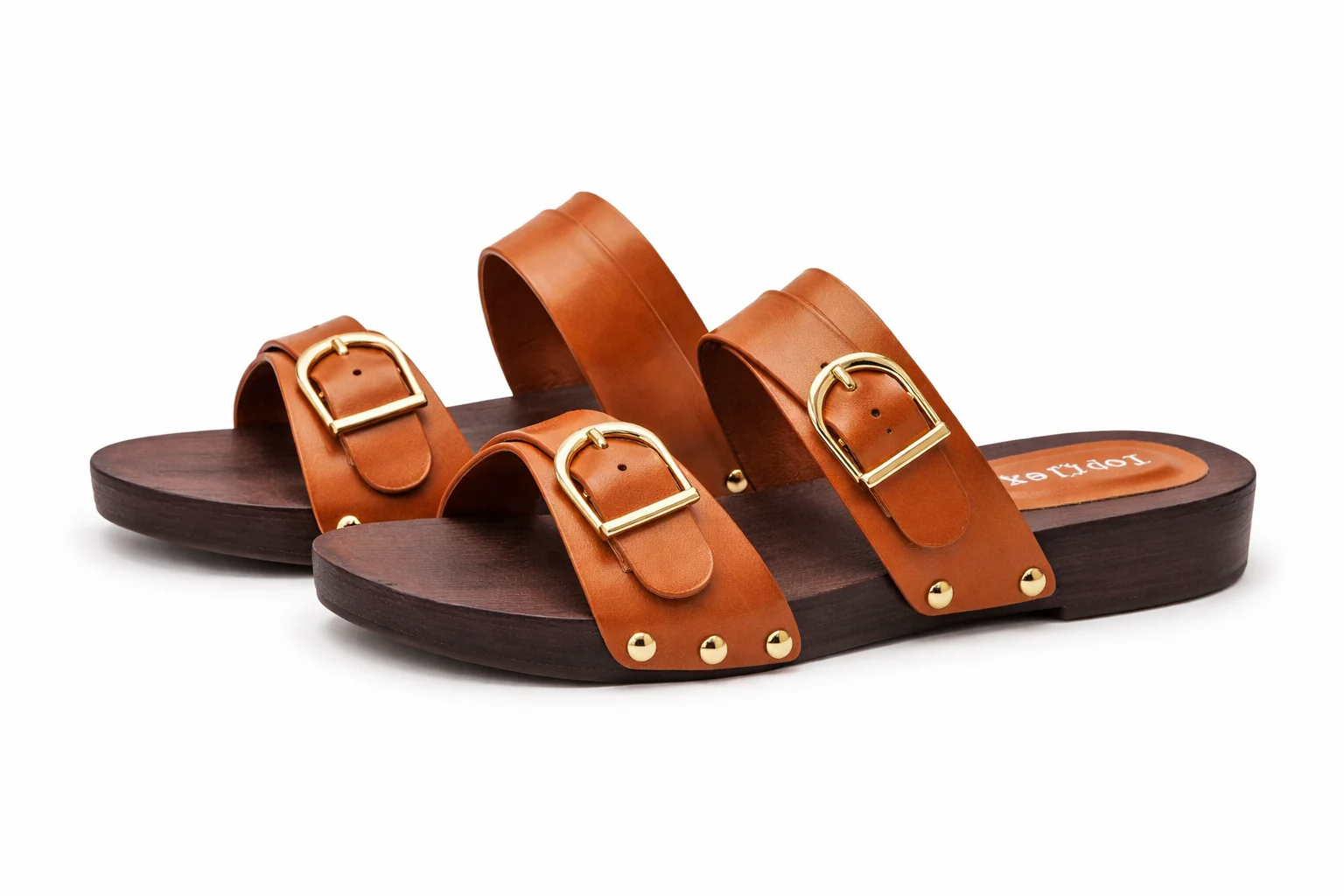 Golden Buckle Slides - Image 7