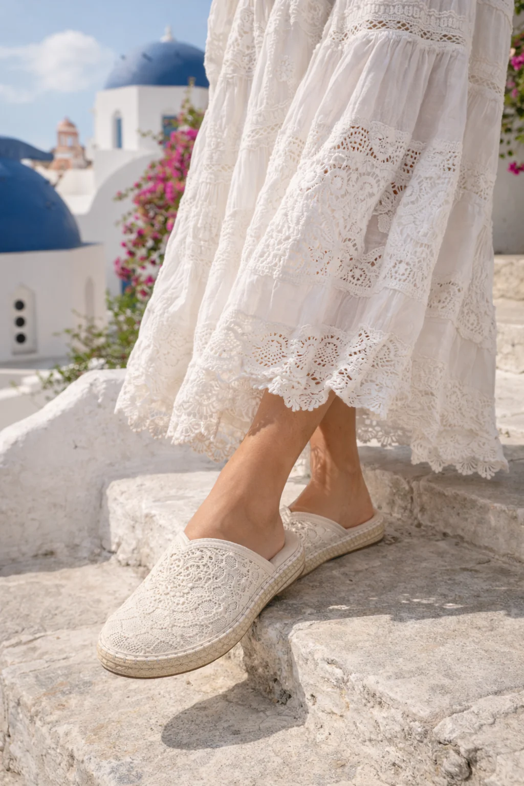 Lace Breeze Mule